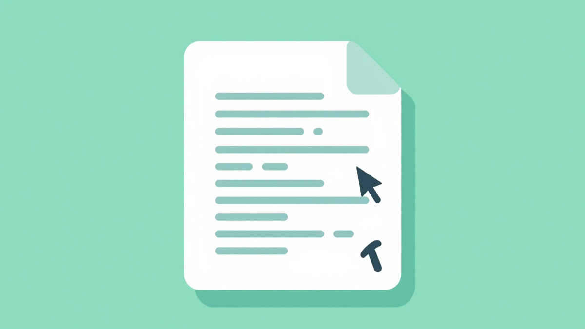 Converting a PDF page into editable plain text